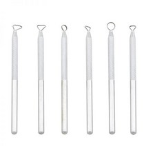 도예도구 도자기도예도구 세라믹도예도구6pcs 폴리머 클레이 도구 도자기 리본 조각 세트 동굴 탐험 공예, 한개옵션0