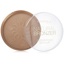 Rimmel 림멜 런던 내추럴 브론즈 워터프루프 브론징 파우더 콤팩트파우더 022 선브론즈 0.49oz(14g)