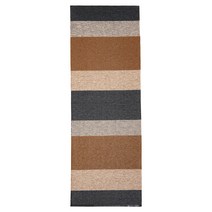 브리타스웨덴 시즌스 PVC 러그 카카오 (브라운-블랙) 70x300 cm