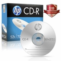 CD롬 HP CD-R 52X 10PK 700MB 80min 10개입-72394EA, 본상품선택