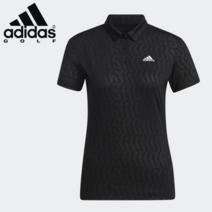 아디다스골프 아디다스골프 GM3678 여성 울오버 프린트 반팔 골프티셔츠