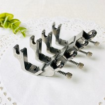 헤세드 공업용미싱) 고무줄 노루발, 실버1/4(6.4mm), 1개