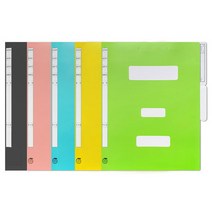 문화산업 F494-7 A4 PP 플라스틱 정부화일 정보문서화일 시험지화일 10개, A.연합화일 핑크(10개입)