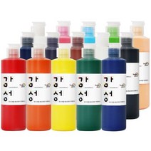 [하양이네035]스노우키즈 핑거페인트 감성물감250ml 낱색(10Color) 유아물감, 갈색250ml