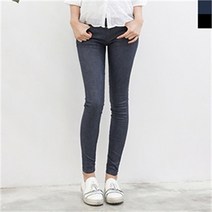 [오노마] ONM 여자코팅스키니청바지