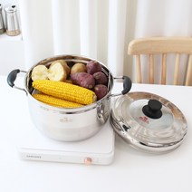 퀸센스 IH 인덕션 스텐찜기 찜솥 5size, 퀸센스 인덕션 스팀쿠커 26cm