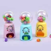 핑크풋 3000 당근친구들뽑기지우개 정품 랜덤 1개, BLUE