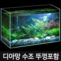 올디아망 2자 어항 (60x30x35cm) 수조 디아망 R-600