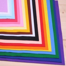 [펠트친구] 펠트지(무수지) 30X45cm/ 유수지 무수지 무늬펠트 보풀방지 부직포 원단, 주황
