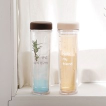 국내생산 주문 제작 이중 베이직 보틀 300ml DD-09908 마이보틀 트라이탄보틀 보틀주문제작 보틀병 플라스틱보틀, 레드