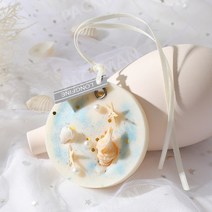 왁스타블렛 고체 천연 옷장 화장실 실내 디퓨저 방향제 아로마 테라피 집 침실 오래 지속되는 향수 기숙사 방, 추천하다!3팩을사는것이더비용효율적입니다., 라운드쉘시리즈-치자나무-플로랄향