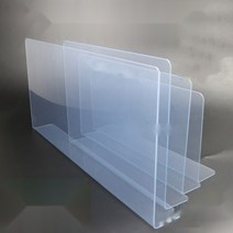 투명인덕션가드 기름 방지 튀김방지 인덕션 가림막 씽크대 가스레인지 까스렌지 가리개, 길이30cmx폭7cmx높이17.8cm -T자형