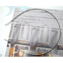 철테 금속 헤어밴드 5mm 10개