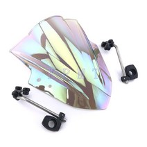 오토바이 앞 유리 윈드 스크린 야마하 MT125 FZ1 FZ6 FZ8 XJ6 MT-01 MT03, 07 Clear iruidium