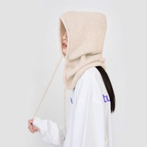 후드형 니트 넥워머 방한 봄 가을 겨울 패션 목폴라 터틀넥 후드티