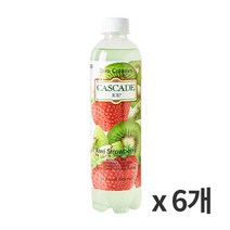 캐스케이드 스파클링 키위 딸기에이드 509ml 6개묶음, 6개