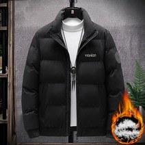 남자 패딩 빅사이즈 숏 캐주얼 따뜻한 봄 가을 간절기 데일리 두꺼운 겨울 남성 무지 숏패딩 다운 점퍼 2022 short padded jacket KB0403