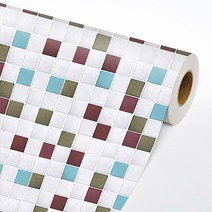 [온라이프] 알뜰 무늬목 시트지 50cm*2M 주방 싱크대 가구 보수 시트, 37. MDT-04(타일 카키)