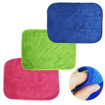 두겹 만능 행주 손 걸레 주방 극세사 바둑 L