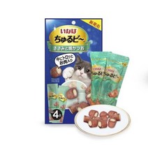 이나바 츄르비 닭가슴살+야끼가츠오 10g 4P, 이나바 츄르비 닭가슴살+야끼가