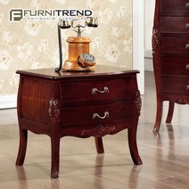 퍼니트랜드 엔틱가구 로젠 2단서랍장, 단품