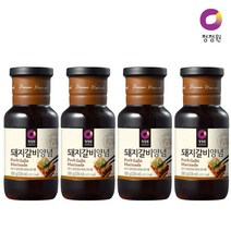 청정원 돼지갈비양념280g x4개, 4개, 280g