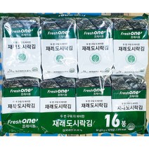 프레시원 도시락김 4gx 16입, 1, 상세페이지 참조