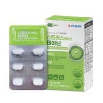 코오롱제약 스트레스 케어 엔 테아닌 15g, 30정, 5개