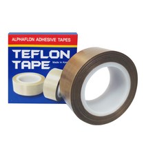 테프론테이프 내열 방열 전기 절연 열선 천 접착 썬팅 기스 방지 테이프 TEFLON 10M, 0.18mm, 100mm x 10M