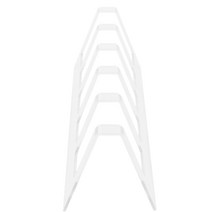 아크릴 접시 꽂이 스탠드 쇼케이스 진열대 쟁반 그릇 거치대 건조대 받침대 진열 랙 주방 용품 디피 1p