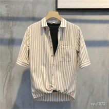TANC 여름 남성 반팔티 셔츠 티셔츠 슬림핏 빅사이즈
