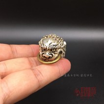 반지 골동품 미니어처 해태 악령 장식 행운 장식 소품