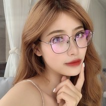 남자 여자 가벼운 기본 베이직 사각 은테 메탈 금속테 패션안경