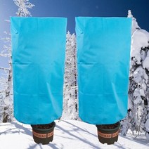 서리방지부직포 수목보온재 겨울 식물 부동액 보호 커버 부직포 과일 나무 부동액 가방 따뜻하고 차가운 커버 정원 식물 겨울 나무보온 83, 60x80cm, 2개, 협력사