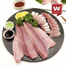 진심수산 활방어회 필렛 1kg 내외 2쪽 x 2세트 (삼둥이 초장 포함)