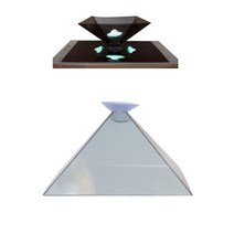3d 홀로그램 프로젝터 광고 디스플레이 휴대 전화 스탠드 360도 이미지 상호, 사진으로