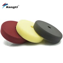 마끼다 광택기 유막제거패드 5 7 인치 전동드릴광택 3pcs 버핑 복합 연마 6 왁싱, 3pcs 적갈색, 6인치 지지대