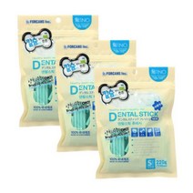 포켄스 덴탈스틱M (큰별) 220g 3종, 3, 칼슘