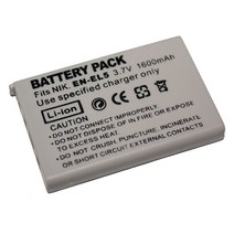 니콘배터리 1600mah en-el5 디지털 카메라 배터리 nikon coolpix p4 p80 p90 p100 p500 p510 p520 p530 p5000 p6000 호환