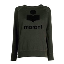 바이스트 22FW 이자벨마랑 밀리 로고 기모 맨투맨 SW0037 00M017E 02FK