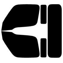 e마이티 (04년-15년) 측후면 썬팅필름 DIY 셀프 열차단 썬팅지, RTF-7S 25 (연함), 현대
