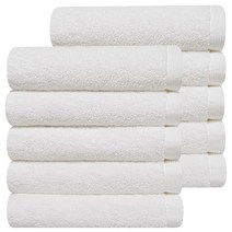 10장 데일리수건 40수 코마사 130g, 화이트5장+화이트5장