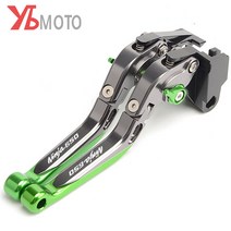 오토바이 CNC 브레이크 클러치 레버 가와사키 닌자 650 650R ninja650 액세서리, 05 Titanium green