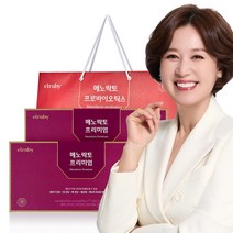 휴온스 엘루비 메노락토 프리미엄 6개월분 90캡슐 2박스 + 선물용 쇼핑백 증정, 91g, 2개