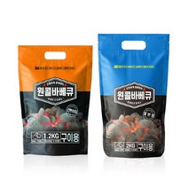 헬로우캠핑 원콜야자숯 (착화) 2.4kg. 오리지널 3.9kg 차콜 참숯, 원콜야자숯(착화) 2.4kg