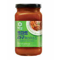 백설 토마토라구 파스타소스 375g