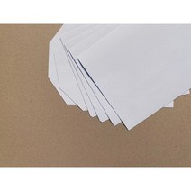 일반형 의류용 등대지(350평량 SC마닐라지) 모양별/사이즈별 50장 묶음, 귀재단, 260×360
