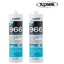 탑씰 966 비오염성 석재 알루미늄 실리콘 실란트 (박스), 흑색