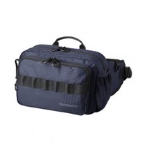 시마노 BW-021T 낚시가방 엉덩이 힙백, 네이비