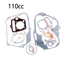새로운 70-90cc 110cc 125cc 먼지 자전거 실린더 헤드 클러치 흡기 가스켓 키트 110cc 먼지 자전거 오토바이